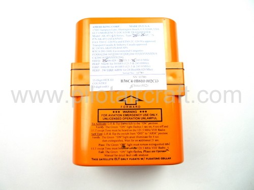 AK451  EMERGENCY LOCRTOR TRANSMNTER